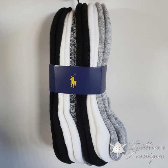 Polo Ralph Lauren Women's Socks 6 Pairs - Picture 4 of 4